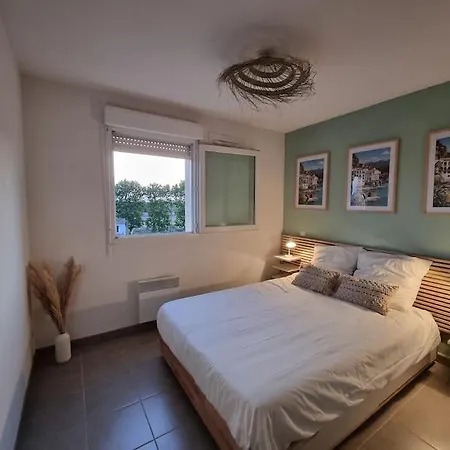L'Appartement Ensoleille, Wifi-Clim-Gare-Terrasse Narbonne Extérieur photo